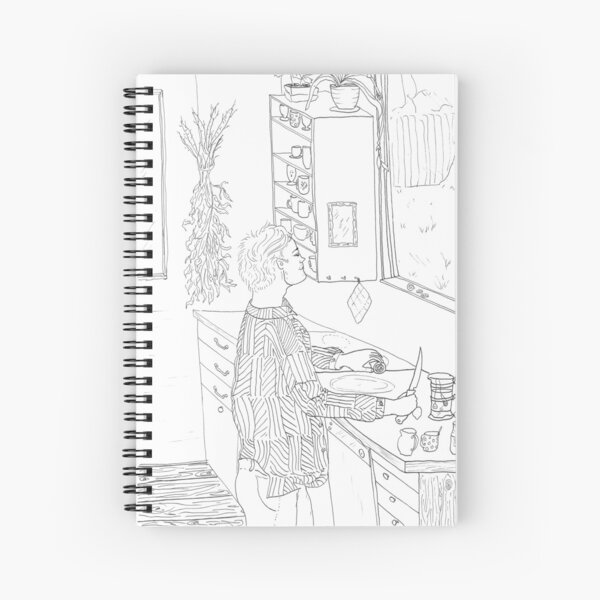 beegarden.works 002 Spiral Notebook