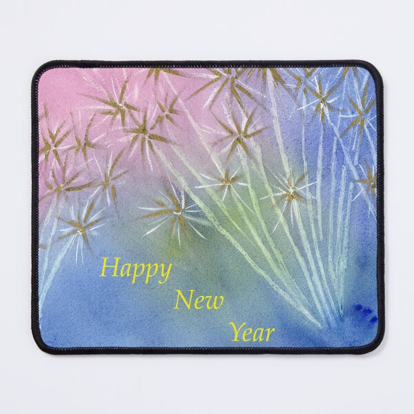 Item preview, Happy New Year designed and sold by Diane Hall Watercolors.