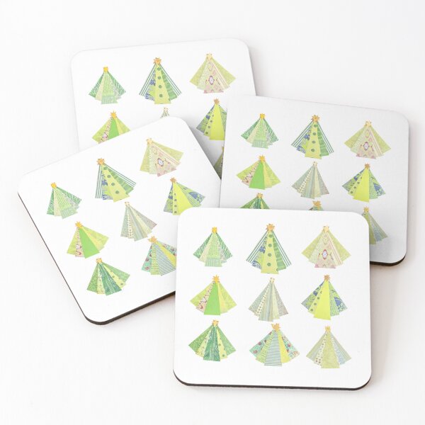 Item preview, Christmas Trees in Collage designed and sold by SXTNart.