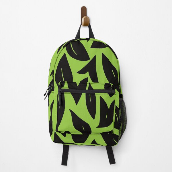 Item preview, Fall Leaves 2, Geometric Design In Black And Green. designed and sold by I-Desire.