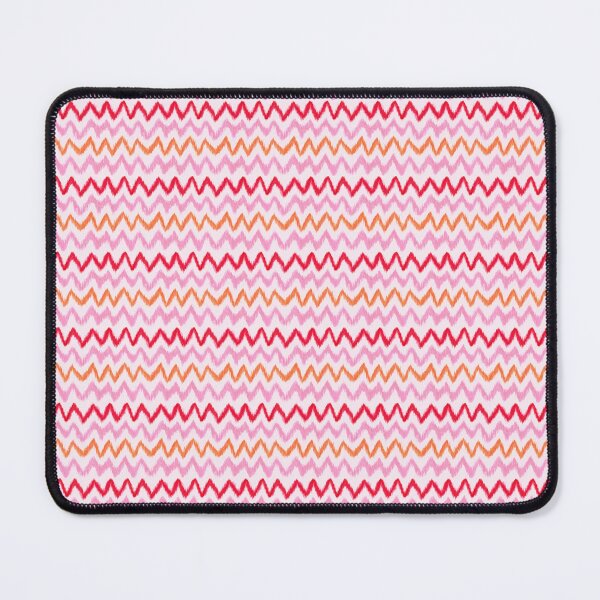 Item preview, Hand Painted Ikat Stripes in Red, Orange, and Pink designed and sold by MarcyBrennanArt.