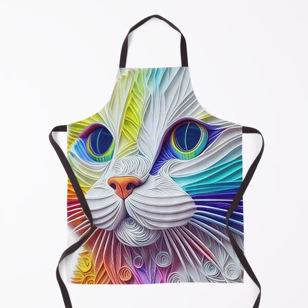 Item preview, Paper Quilled Rainbow Cat designed and sold by cardinalhill.