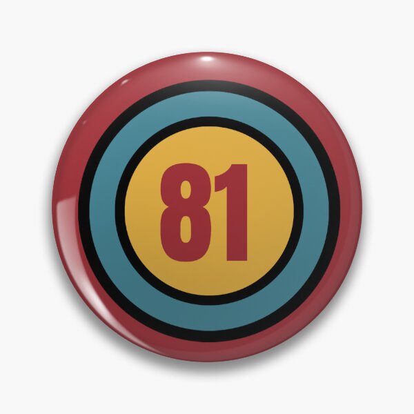 Item preview, The Number 81 - eighty one - eighty first - 81st designed and sold by SirenSeventyOne.