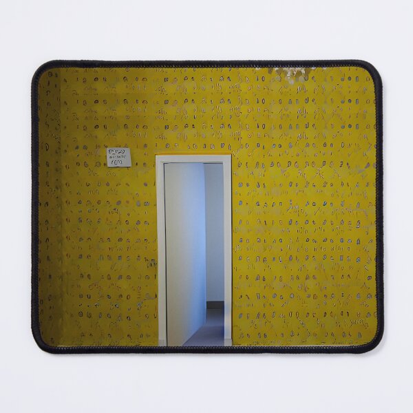 Item preview, The Backrooms - Liminal Space - Doors and Yellow Wallpaper designed and sold by DanTheManDan.