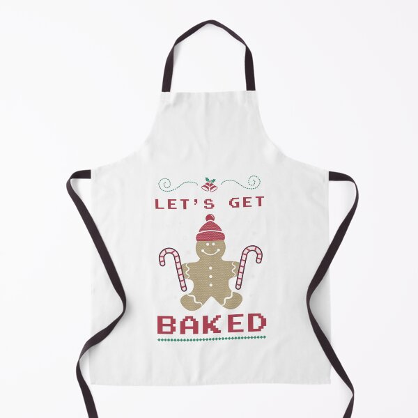 Item preview, Let's Get Baked - Funny Christmas Quote designed and sold by SixelaDesign.