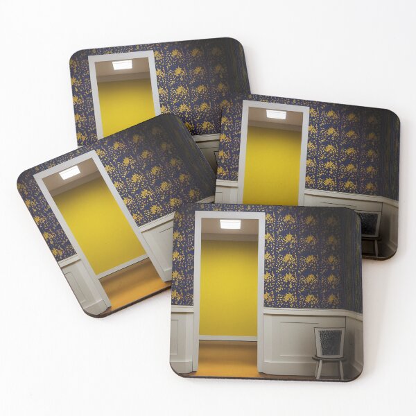 Item preview, The Backrooms - Liminal Space - Doors and Yellow Wallpaper designed and sold by DanTheManDan.