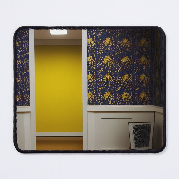 Item preview, The Backrooms - Liminal Space - Doors and Yellow Wallpaper designed and sold by DanTheManDan.