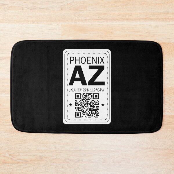 Item preview, New Vintage Travel Location Qr Phoenix AZ designed and sold by SimonSay.