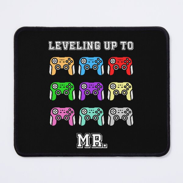 Item preview,  leveling up to Mr, comic gamer, new husband, engagement, stag night, retro controllers, vintage colours designed and sold by allycat57.