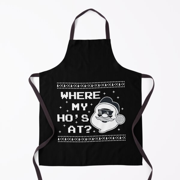 Item preview, Funny Christmas Quote - Where My Hos At designed and sold by SixelaDesign.