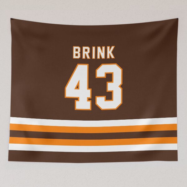 Item preview, #43 BRINK (BROWN) designed and sold by StickerJerseys.