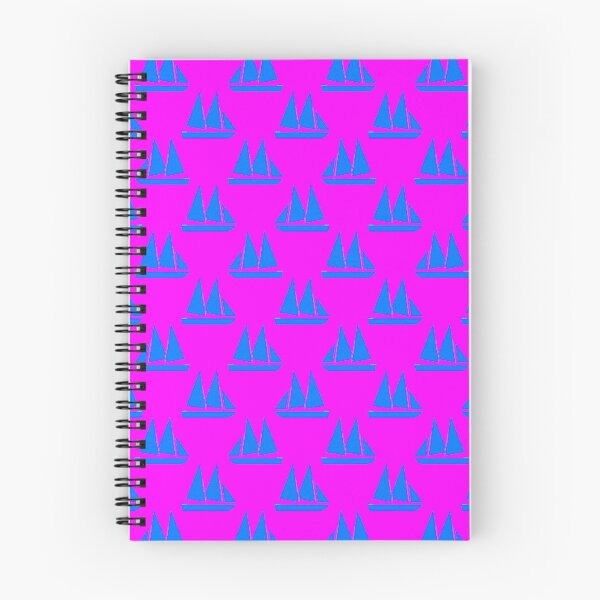 Item preview, Pink and Blue Sail Boats designed and sold by ChristinasMess.
