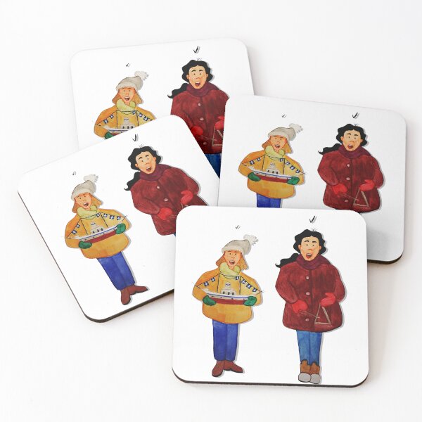 Item preview, Greek Christmas Carols Illustration designed and sold by the little fennec.
