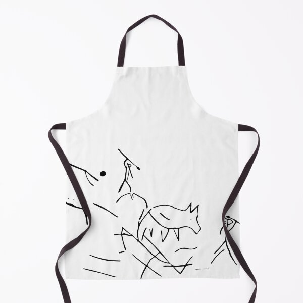 Item preview, Rock image Petroglyph "Hunting a boar" designed and sold by Market-Nebho.