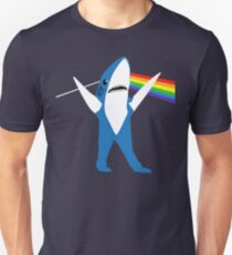 Left Shark of the Moon Unisex T-Shirt