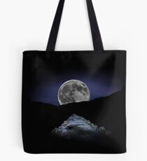 Snowdon Path Full Moon Tote Bag