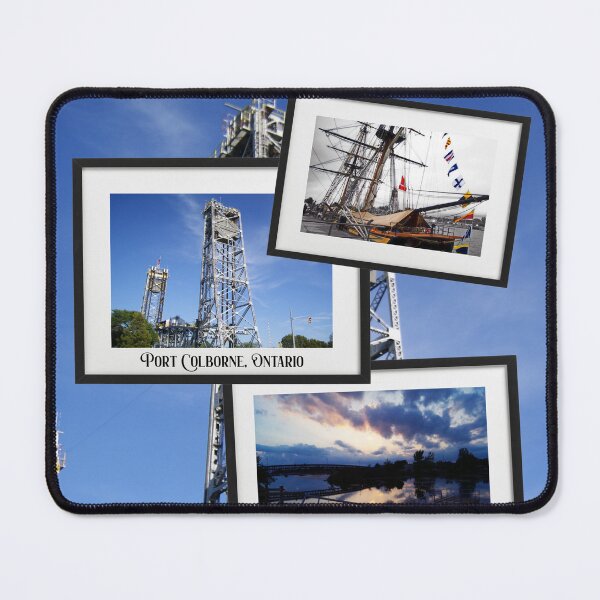 Item preview, Port Colborne Collage - Bridge BG designed and sold by JenCulp.