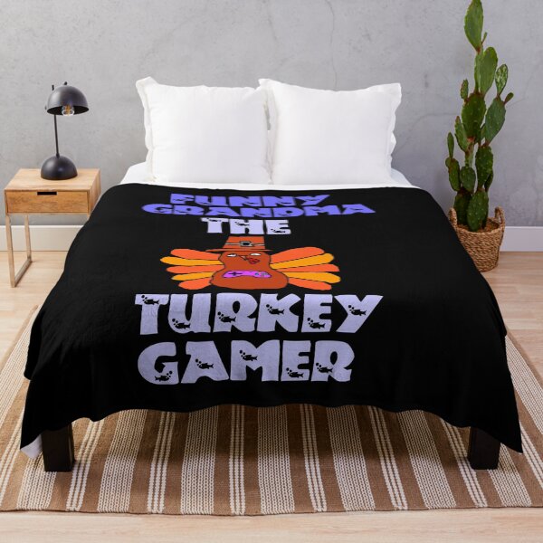 Item preview, Funny Grandma the Turkey Gamer designed and sold by Storiesforyou.