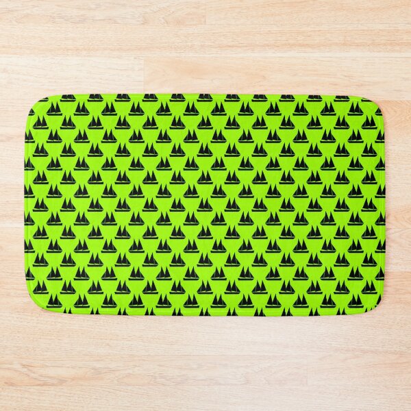 Item preview, Lime Neon Green Sail Boats designed and sold by ChristinasMess.