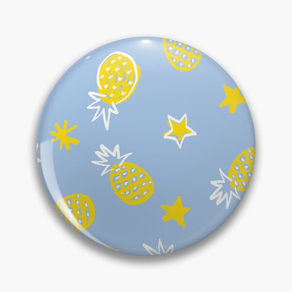 Artikelvorschau, Light Blue Starry Pineapples entworfen und verkauft von Carolina Diaz.