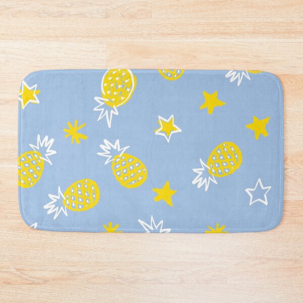 Artikelvorschau, Light Blue Starry Pineapples entworfen und verkauft von Carolina Diaz.