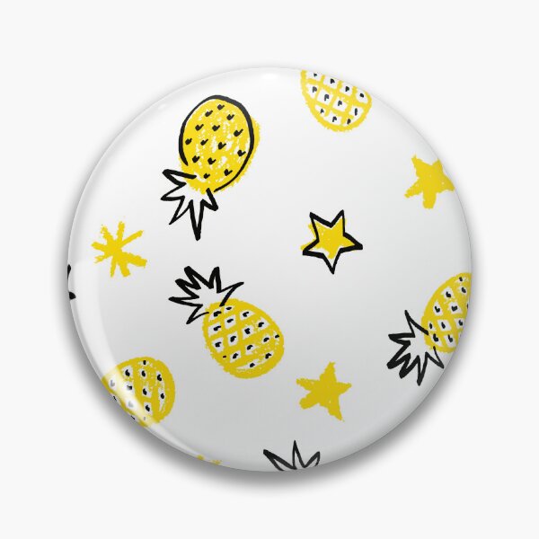 Artikelvorschau, White Starry Pineapples entworfen und verkauft von Carolina Diaz.
