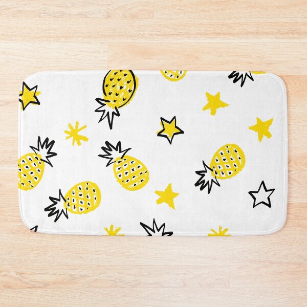 Artikelvorschau, White Starry Pineapples entworfen und verkauft von Carolina Diaz.