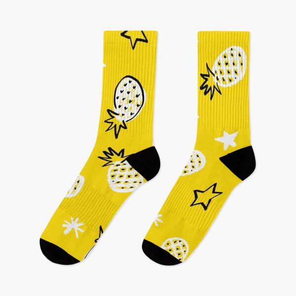 Item preview, Yellow Starry Pineapples designed and sold by Carolina Diaz.