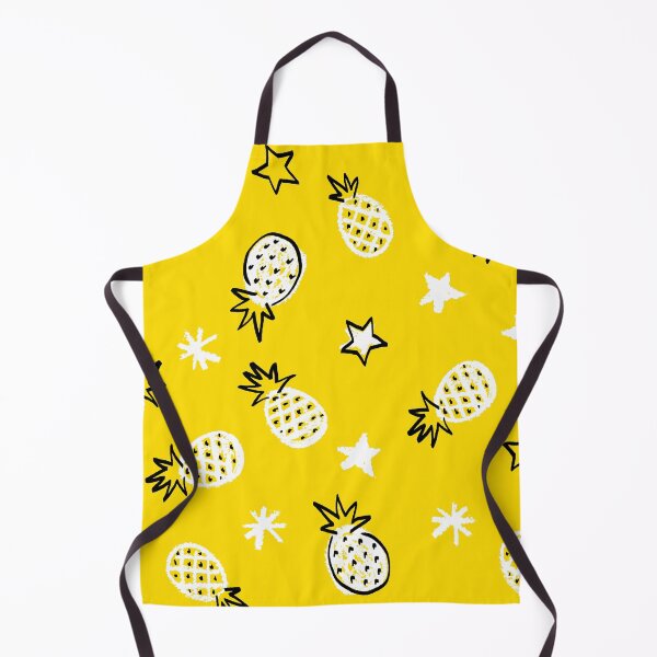 Item preview, Yellow Starry Pineapples designed and sold by Carolina Diaz.