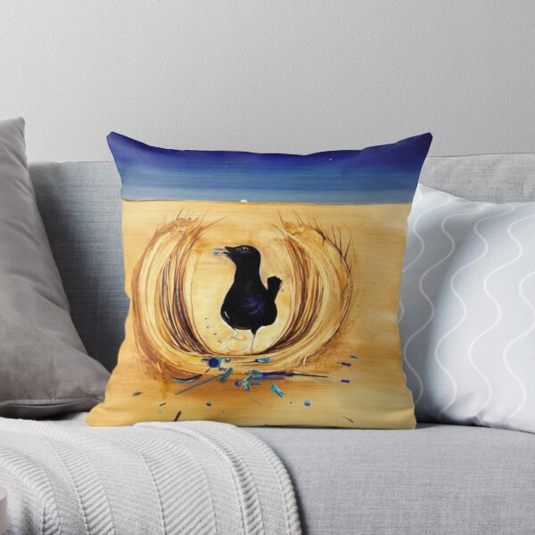 Brett Whiteley painting Throw Pillow