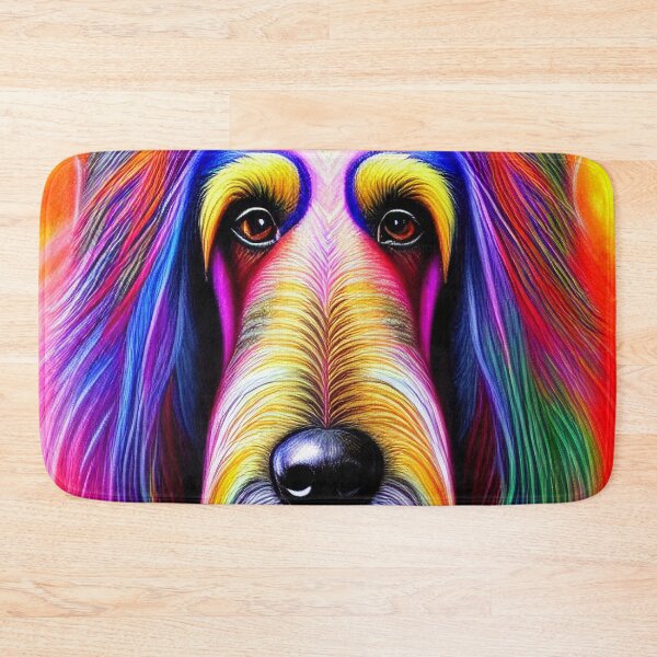 Item preview, Tribal Afghan Hound Dog Art 2 designed and sold by DiatomDesigns.