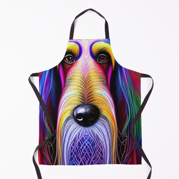 Item preview, Tribal Afghan Hound Dog Art 2 designed and sold by DiatomDesigns.