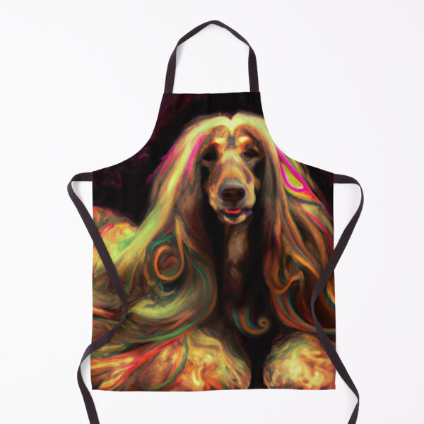 Item preview, Tribal Afghan Hound Dog Art 3 designed and sold by DiatomDesigns.