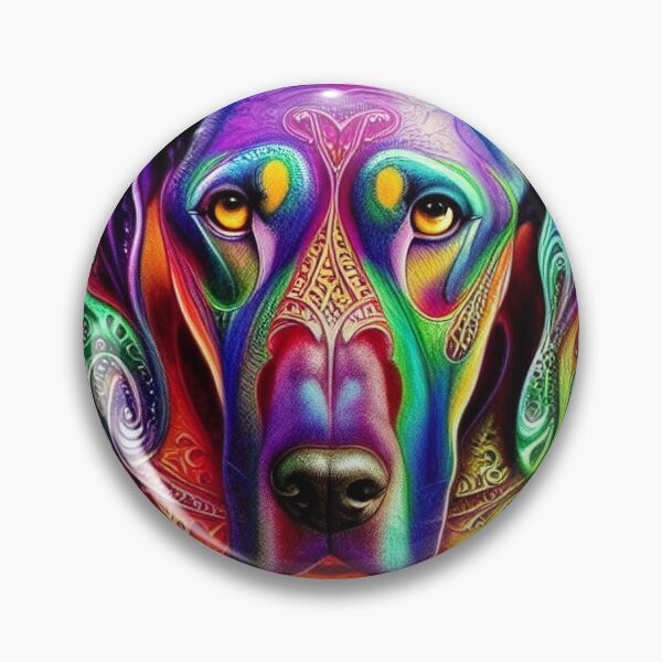 Item preview, Tribal Great Dane Dog Art 1 designed and sold by DiatomDesigns.