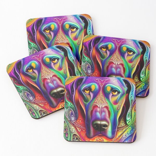 Item preview, Tribal Great Dane Dog Art 1 designed and sold by DiatomDesigns.