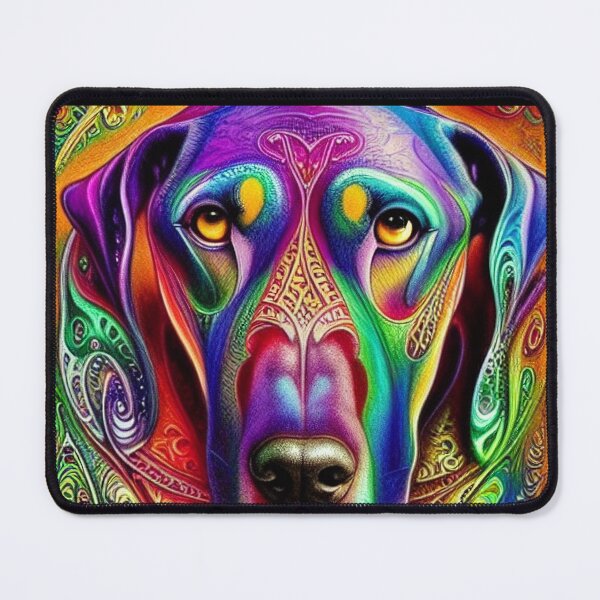 Item preview, Tribal Great Dane Dog Art 1 designed and sold by DiatomDesigns.