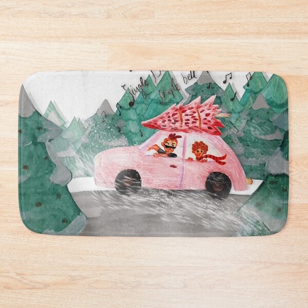 Item preview, Jingle bell rock - Hand drawn Illustration designed and sold by the little fennec.