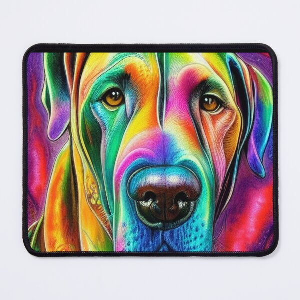 Item preview, Tribal Great Dane Dog Art 2 designed and sold by DiatomDesigns.