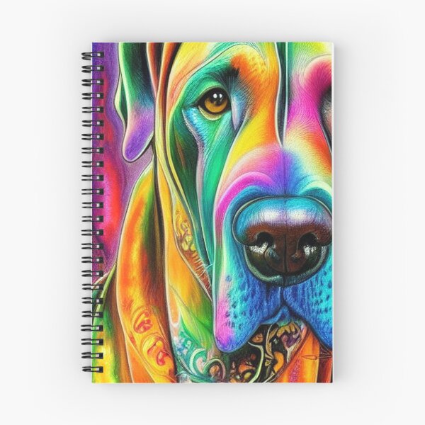 Item preview, Tribal Great Dane Dog Art 2 designed and sold by DiatomDesigns.