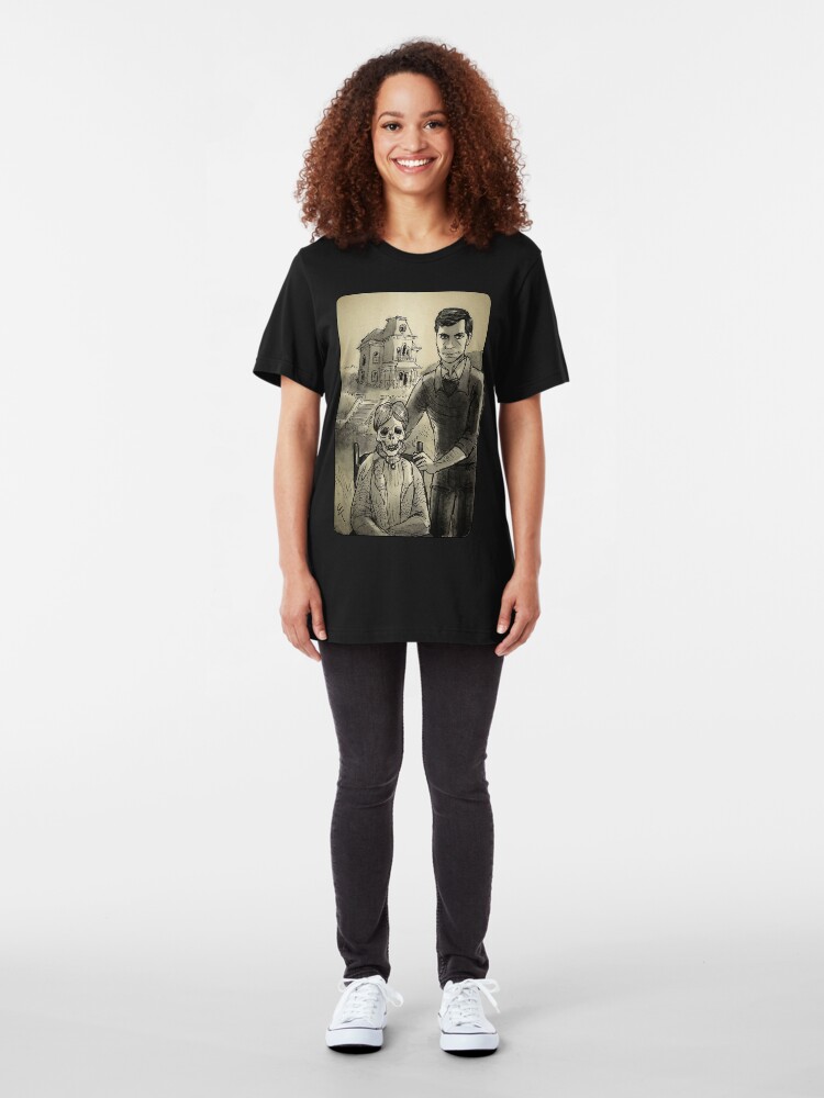 norman bates t shirt