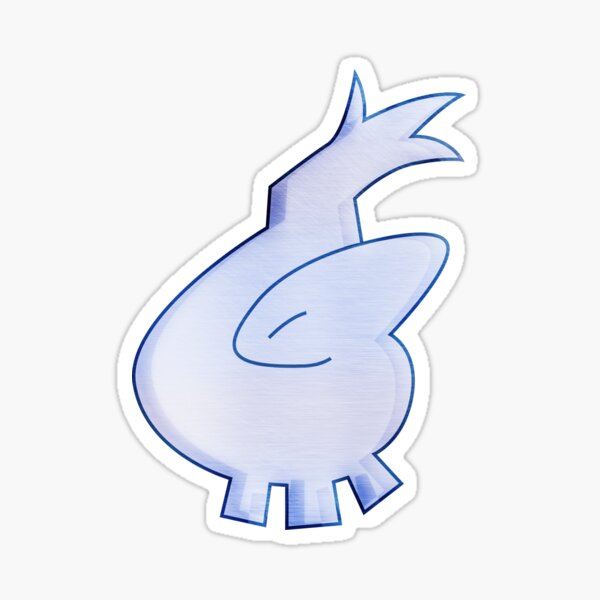 Pokemon: Lugia CHARM STICKER 