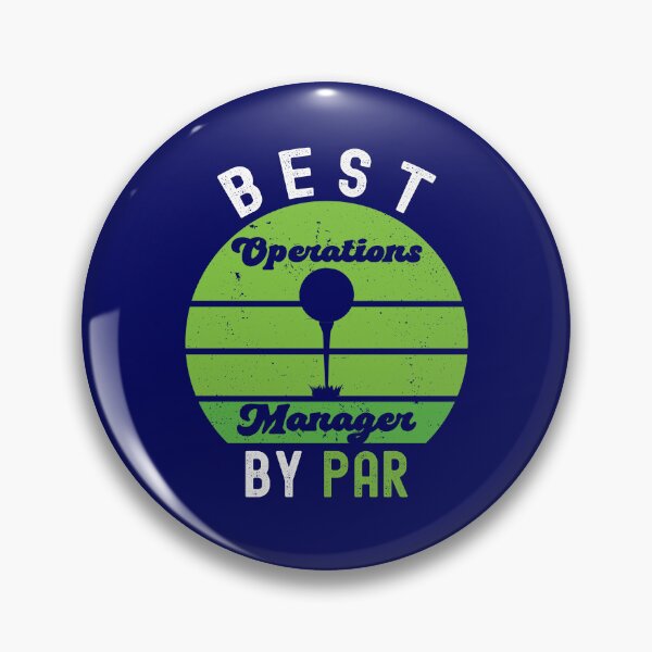 Item preview, Best Operations Manager By Par Funny Operations Manager Golf Lover designed and sold by SharpThreadZ.