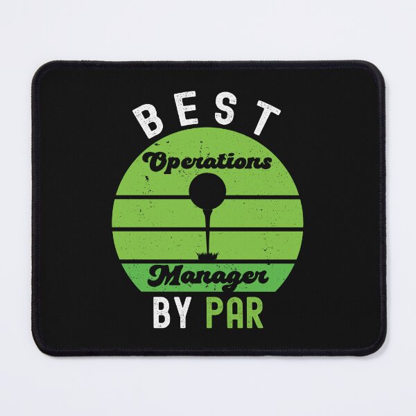 Item preview, Best Operations Manager By Par Funny Operations Manager Golf Lover designed and sold by SharpThreadZ.
