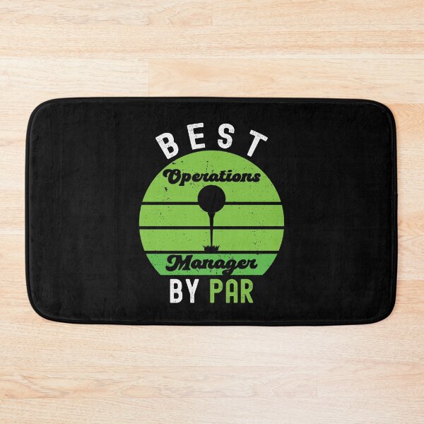 Item preview, Best Operations Manager By Par Funny Operations Manager Golf Lover designed and sold by SharpThreadZ.