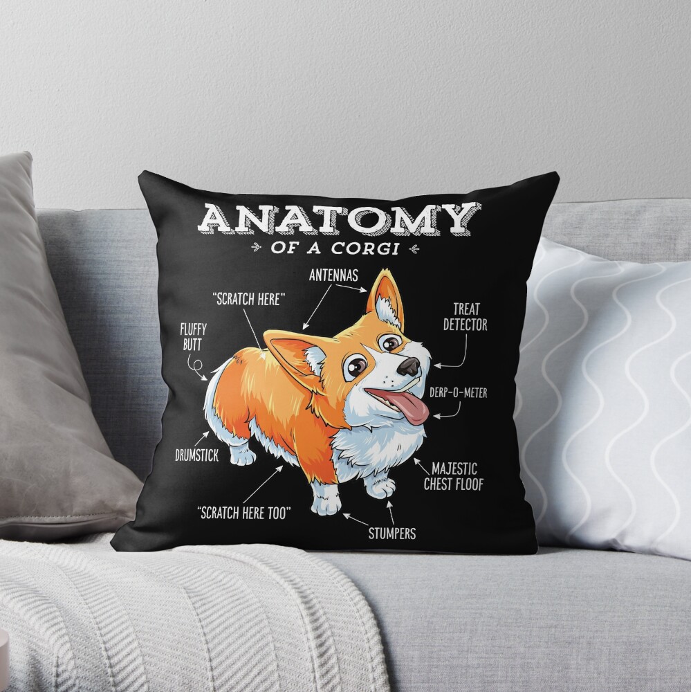 corgi body pillow