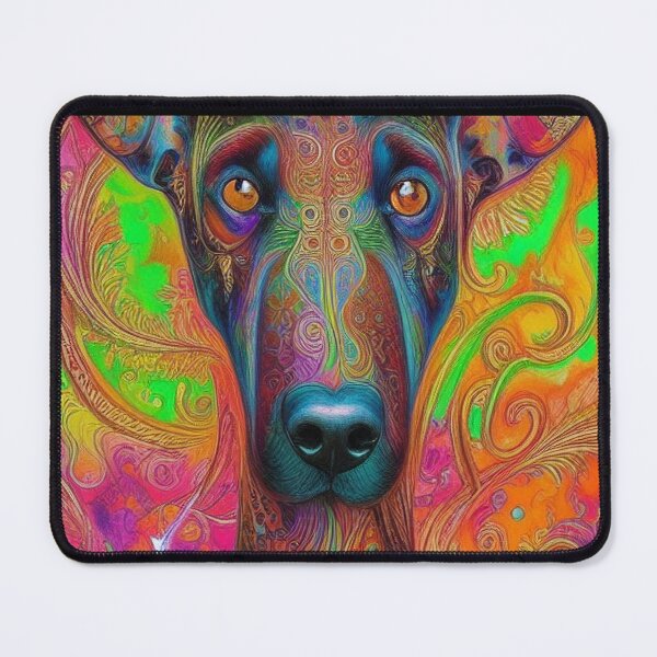 Item preview, Tribal Great Dane Dog Art 3 designed and sold by DiatomDesigns.