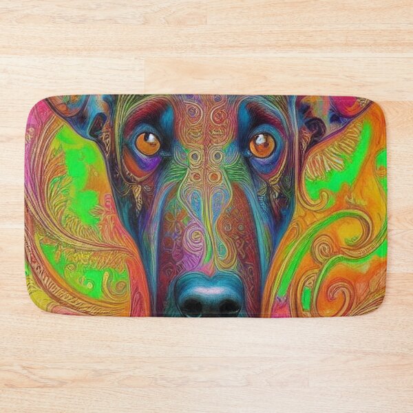 Item preview, Tribal Great Dane Dog Art 3 designed and sold by DiatomDesigns.