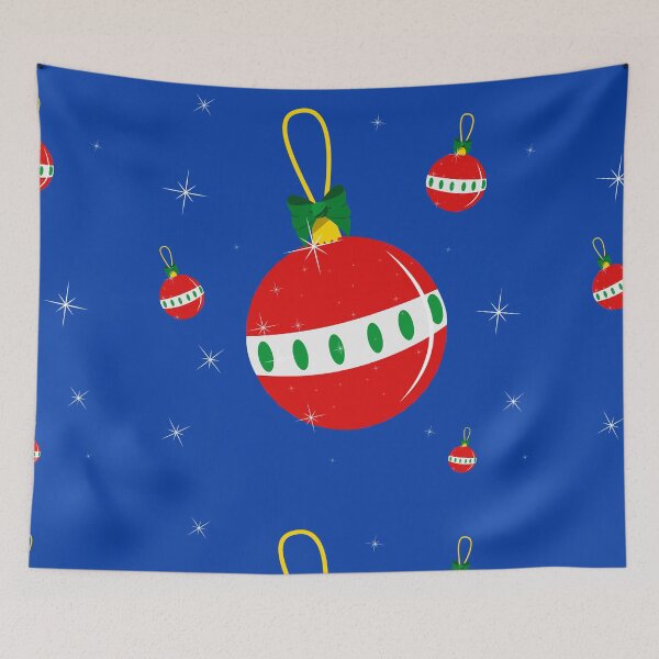Item preview, christmas red curtains designed and sold by yessebel.