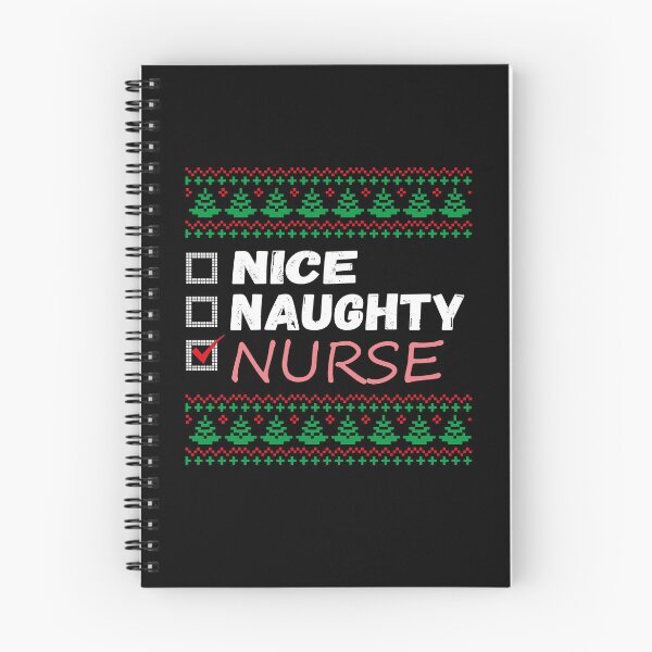 Item preview, Nice Naughty Nurse - Naughty or Nice Christmas List designed and sold by smailjr.