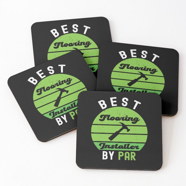 Item preview, Best Flooring Installer By Par Funny Flooring Installer Golf Lover designed and sold by SharpThreadZ.